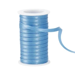 Geschenkband Satin, Hellblau, 3mm X 10m