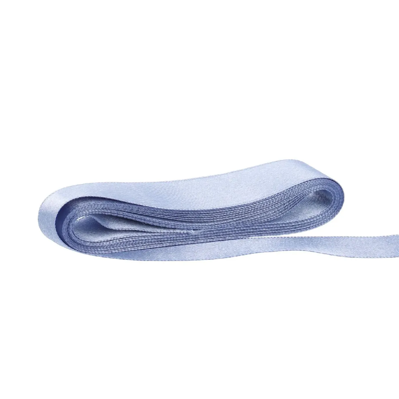 Geschenkband Satin, Rauchblau, 25 Mm X 3 M