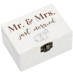 Geschenkbox Mit Spieluhr, Mr. & Mrs., 10 X 7 Cm
