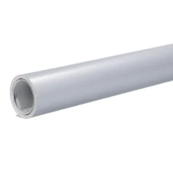 Geschenkpapier Uni, Silber, 10 M