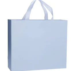 Geschenktüte Uni/matt, Hellblau, 36 X 31 Cm