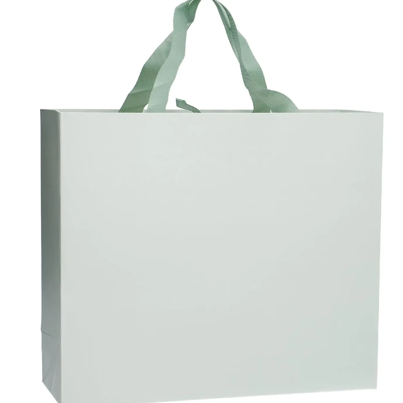 Geschenktüte Uni/matt, Mintgrün, 36 X 31 Cm