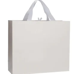 Geschenktüte Uni/matt, Weiß, 36 X 31 Cm