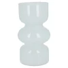 Glas-Vase Ringe, Ring/mint, 20 Cm