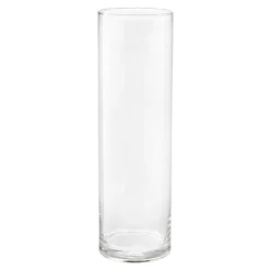 Glas-Vase Zylinder, 12 X 40 Cm