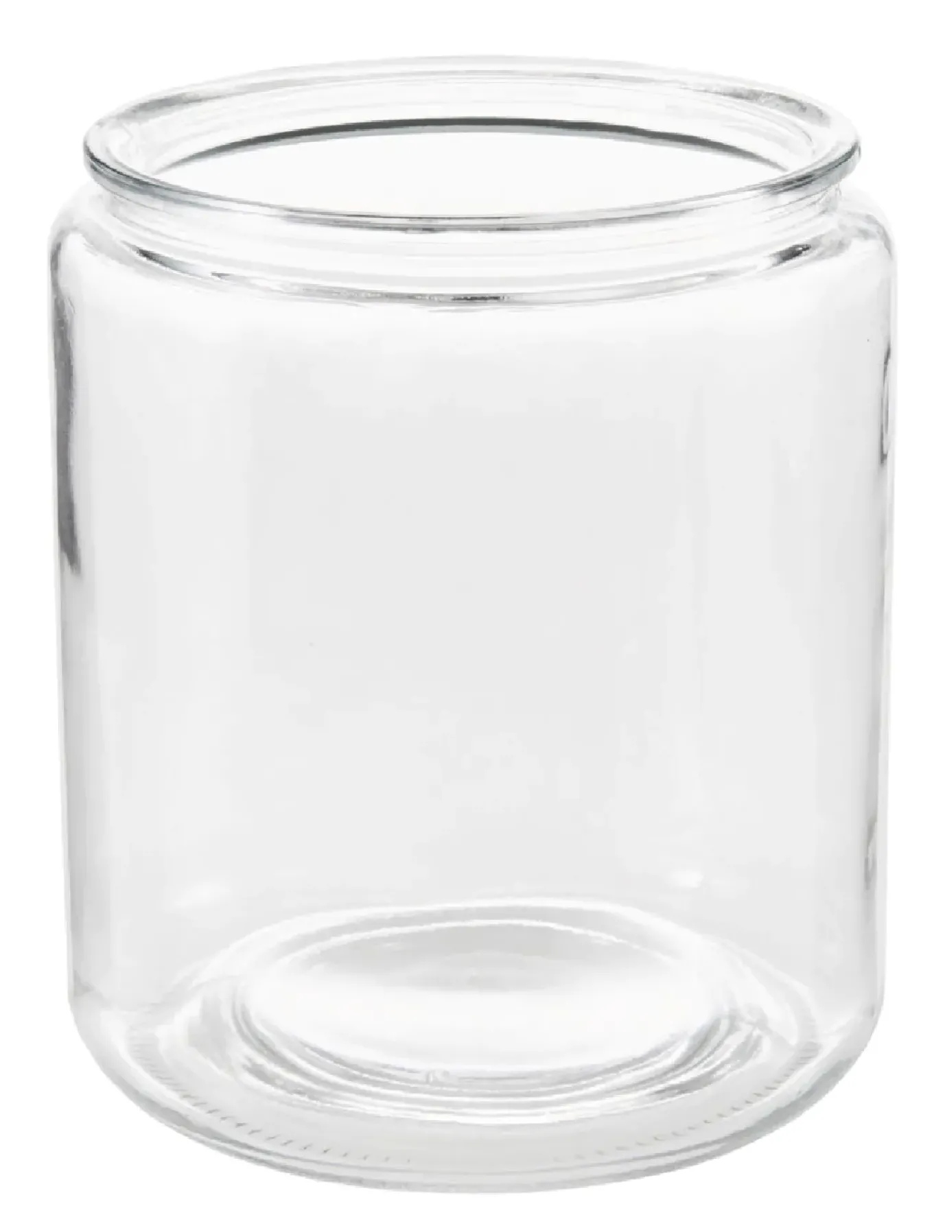 Glas-Windlicht Zylinder, Dick, 18 X 20 Cm