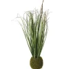 Gras Mit Moosballen, Grün, 35 Cm