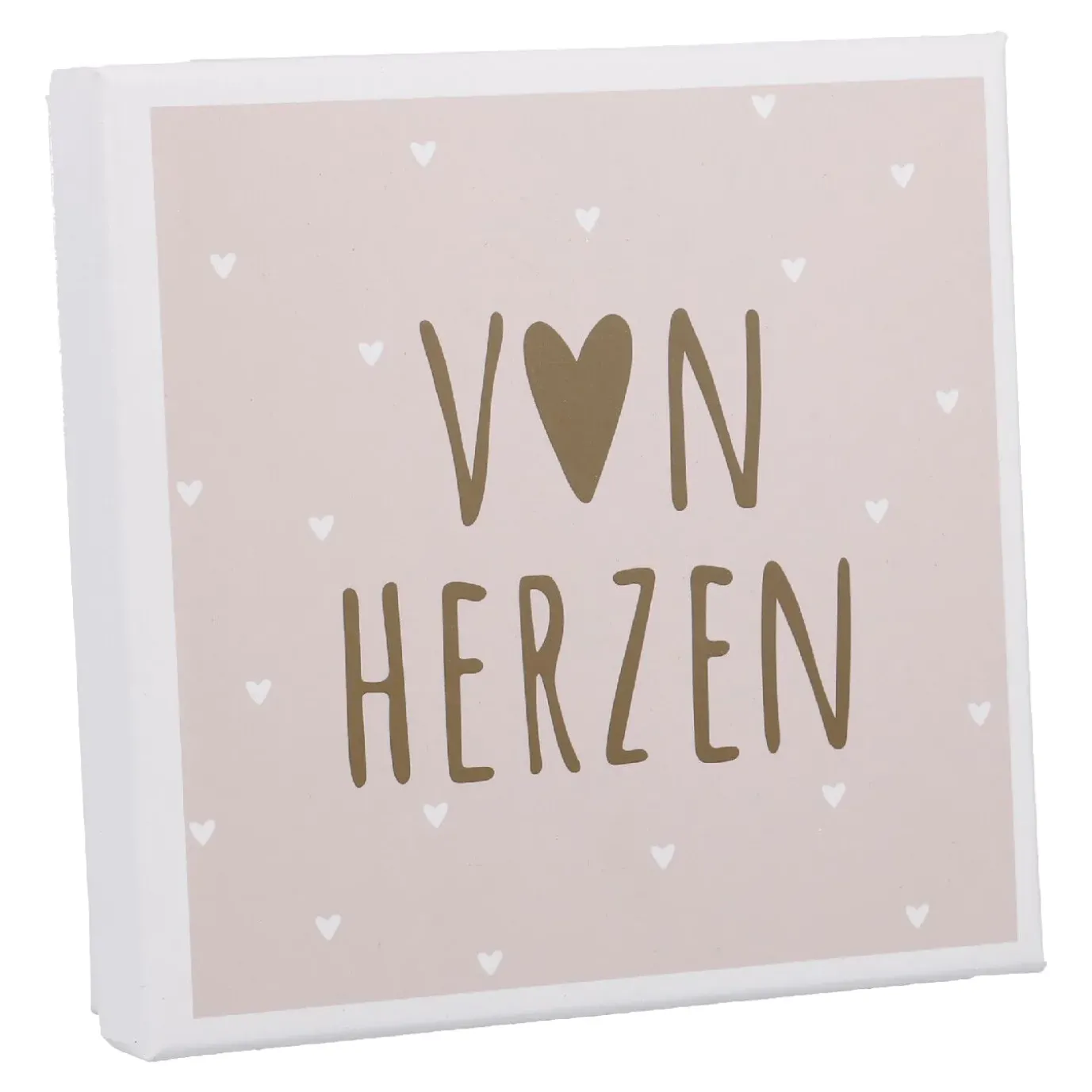 Gutscheinbox Von Herzen/rosa, 11 X 11 Cm