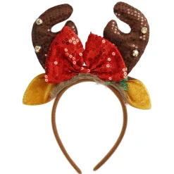 Haarreifen Weihnachten 3D, Geweih