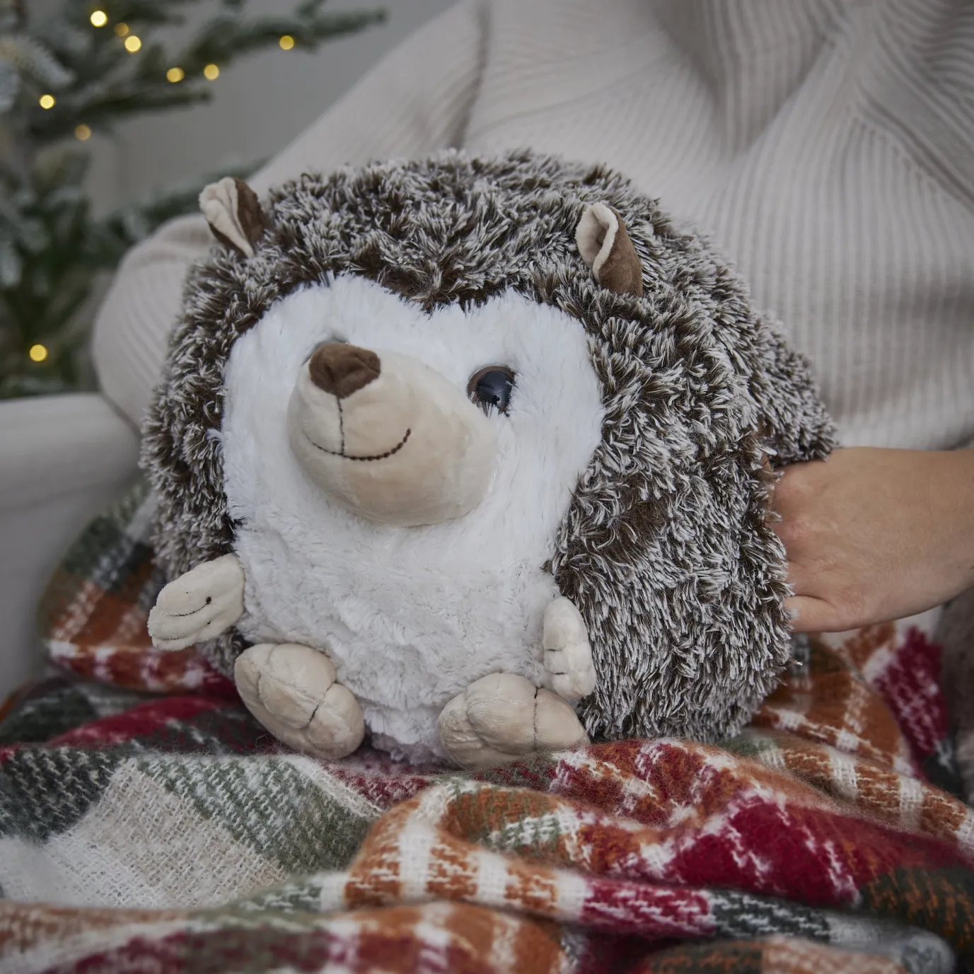 Handwärmer Kugeltier, Igel, 35 Cm