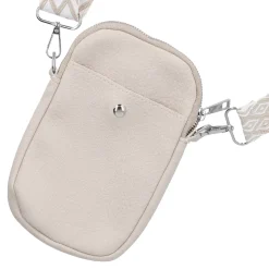 Handytasche Riemen, Beige, 18 Cm