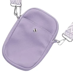 Handytasche Riemen, Flieder, 18 Cm