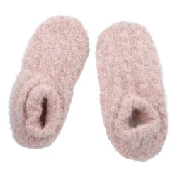 Hausschuhe Antirutsch, Altrosa, Größe 39-42