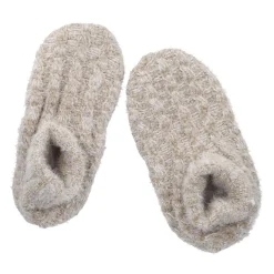 Hausschuhe Antirutsch, Beige, Größe 39-42