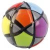 High Bounce Ball, Bunt/schwarz, 6 Cm