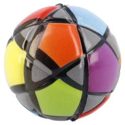 High Bounce Ball, Bunt/schwarz, 6 Cm