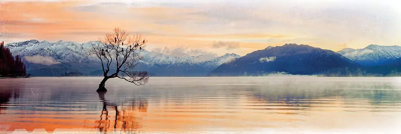 Jumboposter Evening Lake, Nr. 40