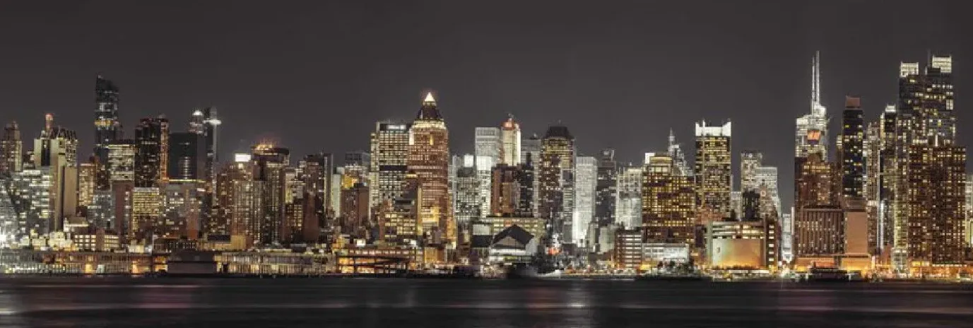 Jumboposter New York Skyline At Night, Nr. 19