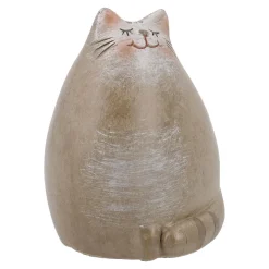 Katze, Bauchig/Augen Zu, 8.5 Cm