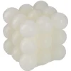 Kerze Bubbles, Eckig, Wollweiß, 8 X 8 X 8 Cm