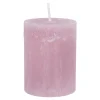 Kerze Rustik, Lara, Altrosa, 9 Cm