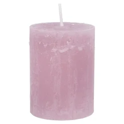 Kerze Rustik, Lara, Altrosa, 9 Cm