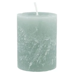 Kerze Rustik, Lara, Salbei, 9 Cm