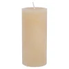 Kerze Rustik, Lara, Sand, 15 Cm