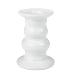 Kerzenständer Uni, Weiß, 7 X 11 Cm
