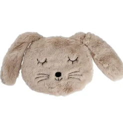 Kirschkernkissen Kaninchen, Flauschig, Weiß