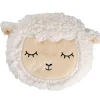 Kirschkernkissen Schaf, Flauschig, Weiß