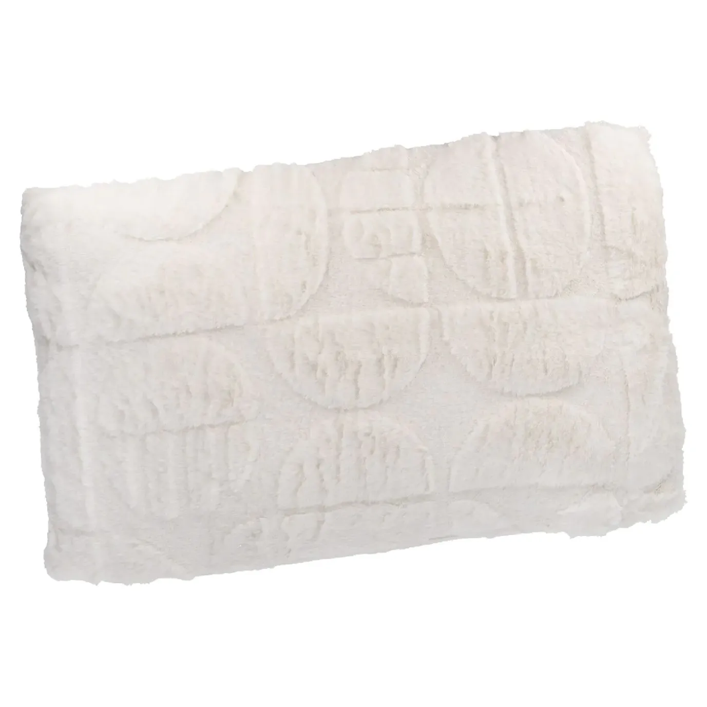 Kissen Design, Creme, 50 X 30 Cm