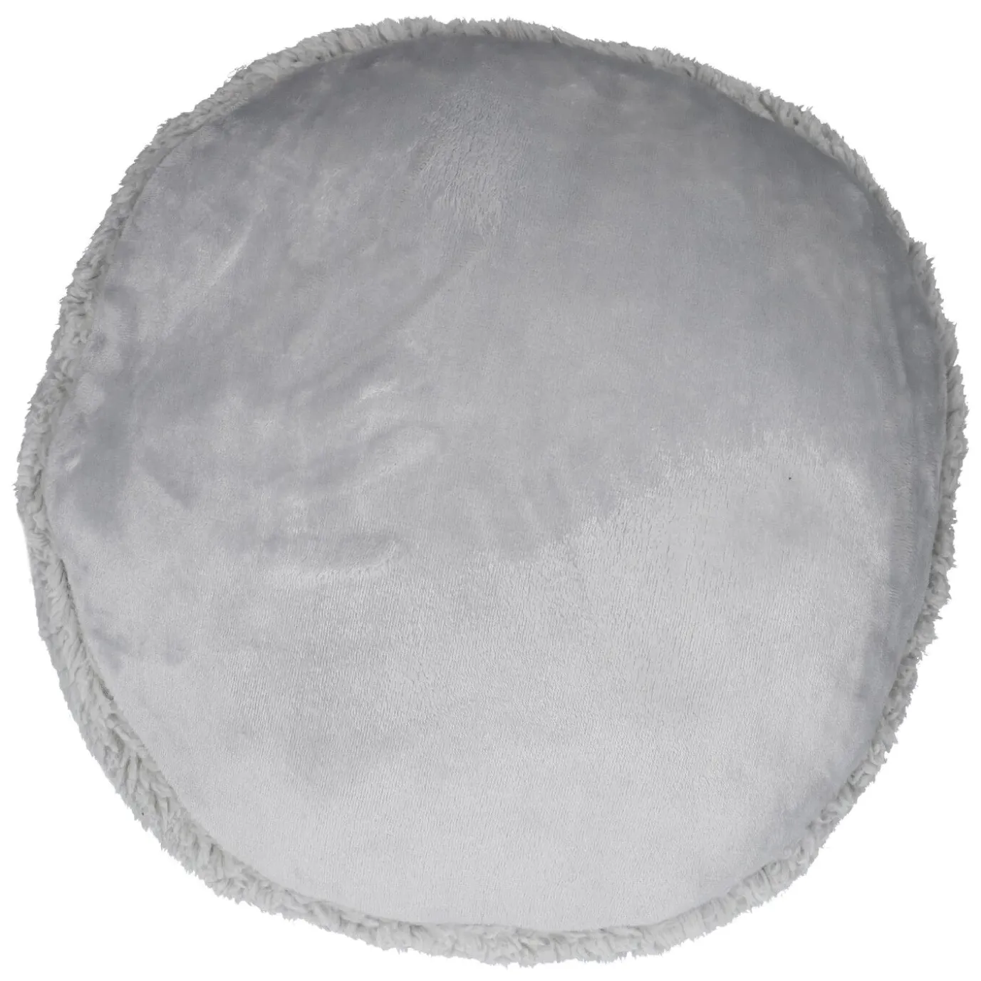 Kissen Macaron, Grau, 40 X 12 Cm