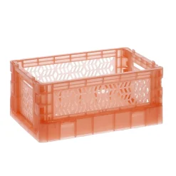 Klappbox Transparent, 15 X 9.5 X 6.5 Cm, Coralle
