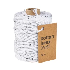 Kordel Lurex, Creme , 50 M