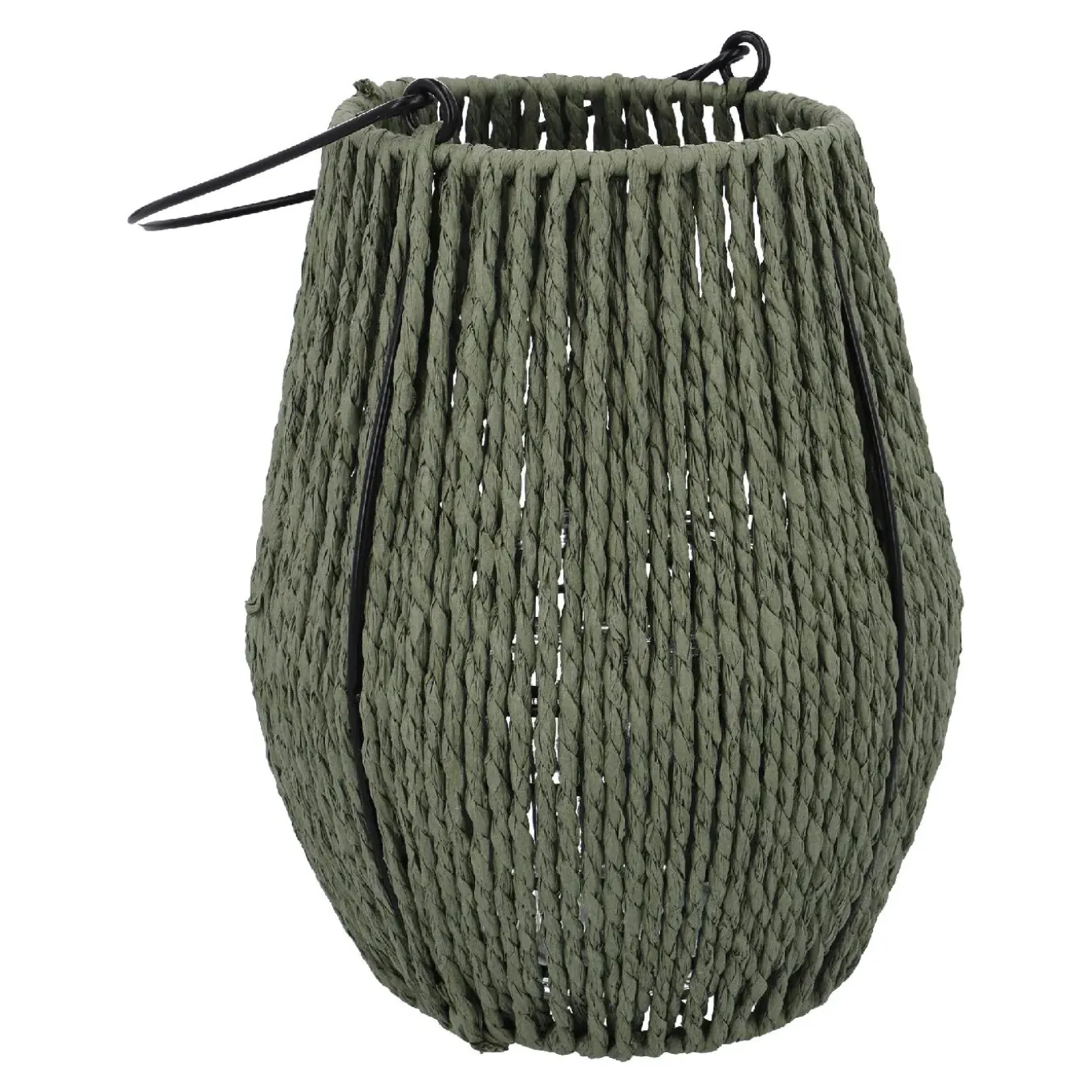 Laterne Seil, Grün, 21 Cm