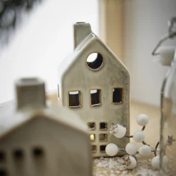 LED-Haus Rustik, Fenster, Hoch, 14 Cm