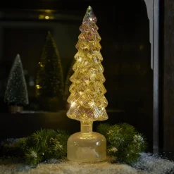 LED-Tanne Pearl, 35 Cm