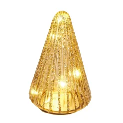 LED-Tanne Transparent, 1 Stufe, 10 Cm