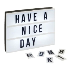 Lichtbox LED, Wörter, 30 Cm