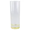 Longdrink-Glas Farbboden, Gelb, 300 Ml
