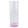 Longdrink-Glas Farbboden, Pink, 300 Ml