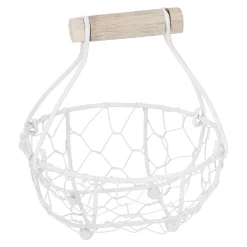 Metallkorb Mini Mit Griff, Rund