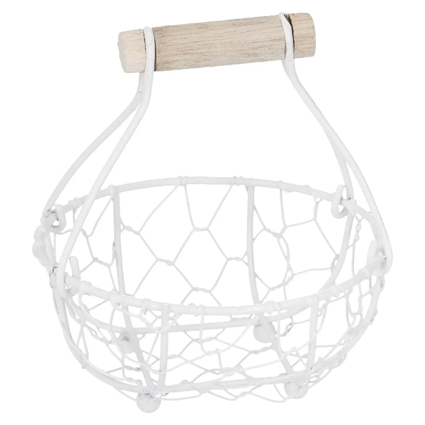 Metallkorb Mini Mit Griff, Rund