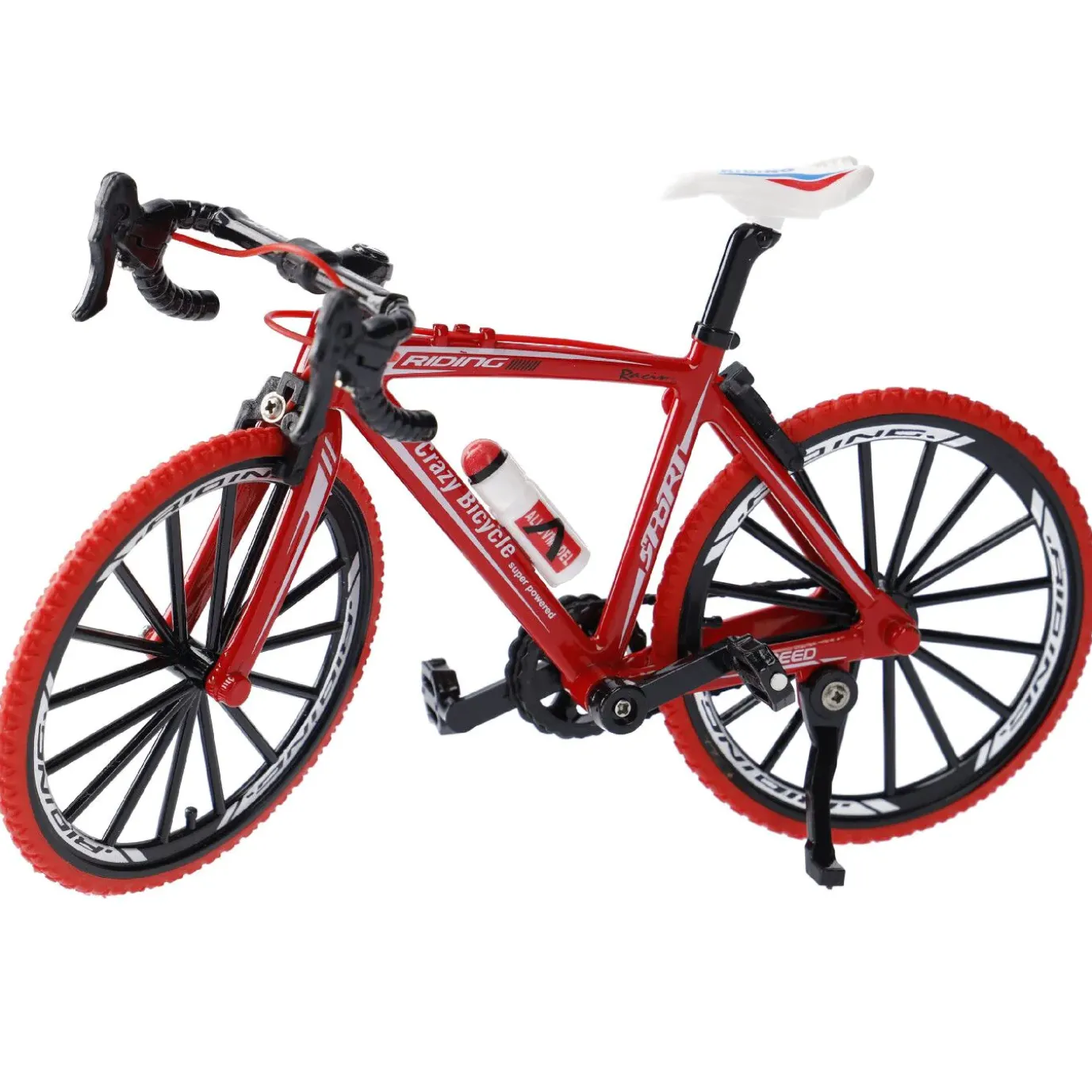 Mini-Fahrrad, Rennrad/rot, 18 Cm