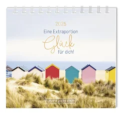 Mini-Tischkalender 2025, Eine Extraportion Glück