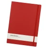 Notizbuch A4, Uni, Rot