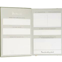 Notizbuch Achtsamkeit, Zeit, Grün