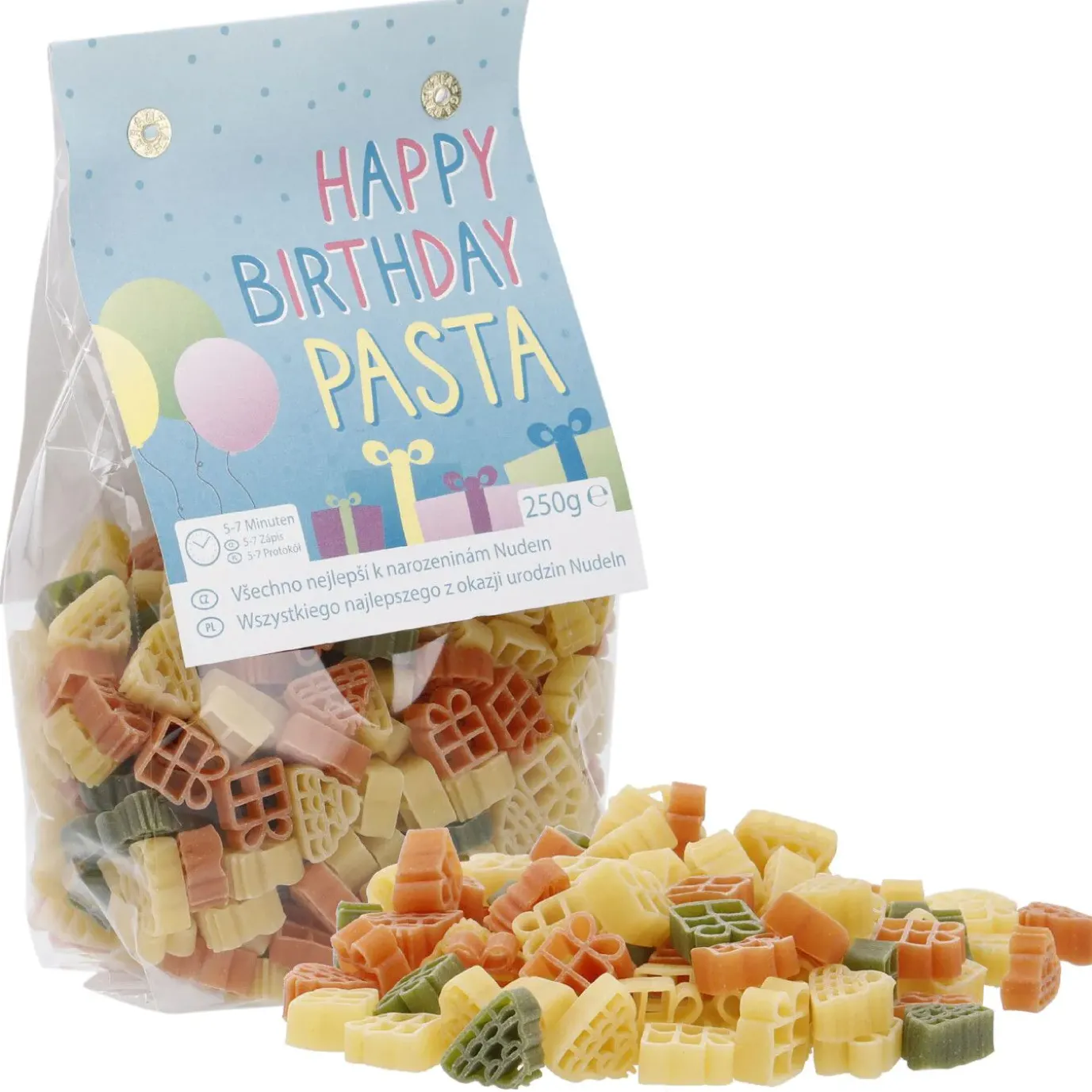 Nudeln Spruch, Happy Birthday, 250 G