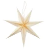 Papierstern, 60 Cm, Verlauf/weiß-gold
